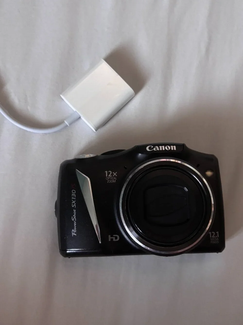 Canon PowerShot SX130 IS 12.1MP CCD Digital Camera – Tested & Fully Working